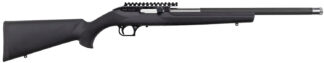 Magnum Research SBA17HMH Magnum Lite 17 HMR 19" Black Steel Threaded Barrel, Black Fixed Hogue OverMolded Stock