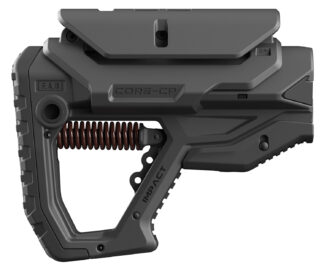 FAB Defense GL-Core IMPACT AR15 Shock-Absorbing Adjustable Buttstock, Black
