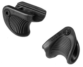 FAB Defense FXVTSB VTS Versatile Tactical Support Foregrip/Handstop, Black (2-Pack)