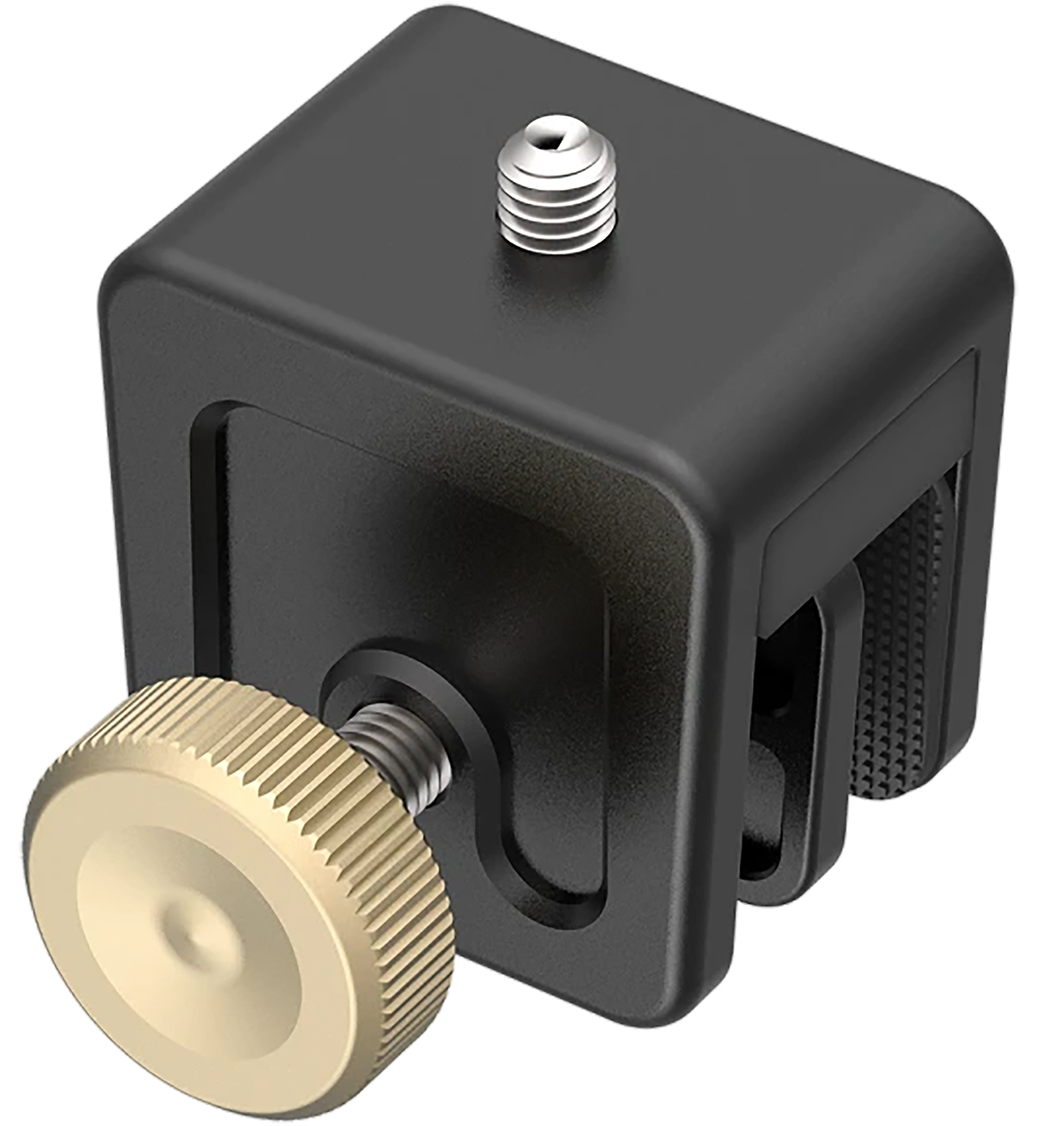 Leupold Pro Gear Window Mount Clamp 3/8-16 Screw, Black (6061-T6 Aluminum)