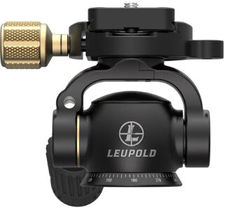 Leupold 183550 Tripod Pan Head Black, 3/8" Thread and Arca-Swiss Plate