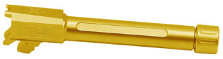 True Precision Springfield Hellcat Pro 9mm Luger 3.7 in Threaded Gold TiN Stainless Barrel