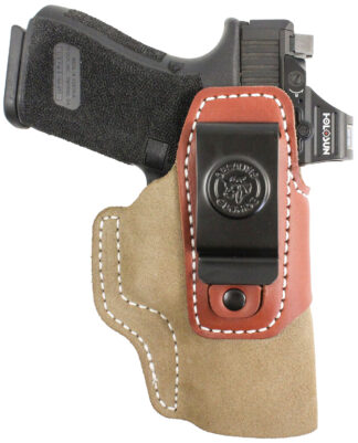 DeSantis Transit IWB Holster for Ruger LCP II, Natural Kydex/Leather, Ambidextrous Belt Clip