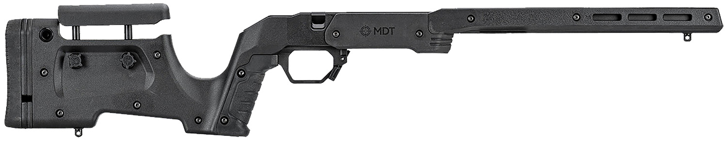 MDT XRS Chassis System Black for Ruger American Short Action