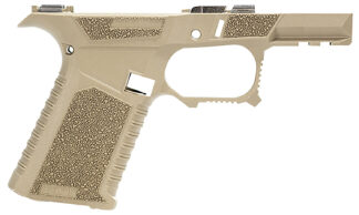 SCT Manufacturing 43X Sub-Compact Polymer Frame, Flat Dark Earth (FDE) Textured Grip, Stripped