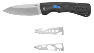 Camillus Inject Folding Knife D2 Steel Drop-Point Blade