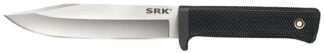 Cold Steel SRK 6 in Fixed Clip Point Knife, 3-V Steel Blade, Black Kray-Ex Handle
