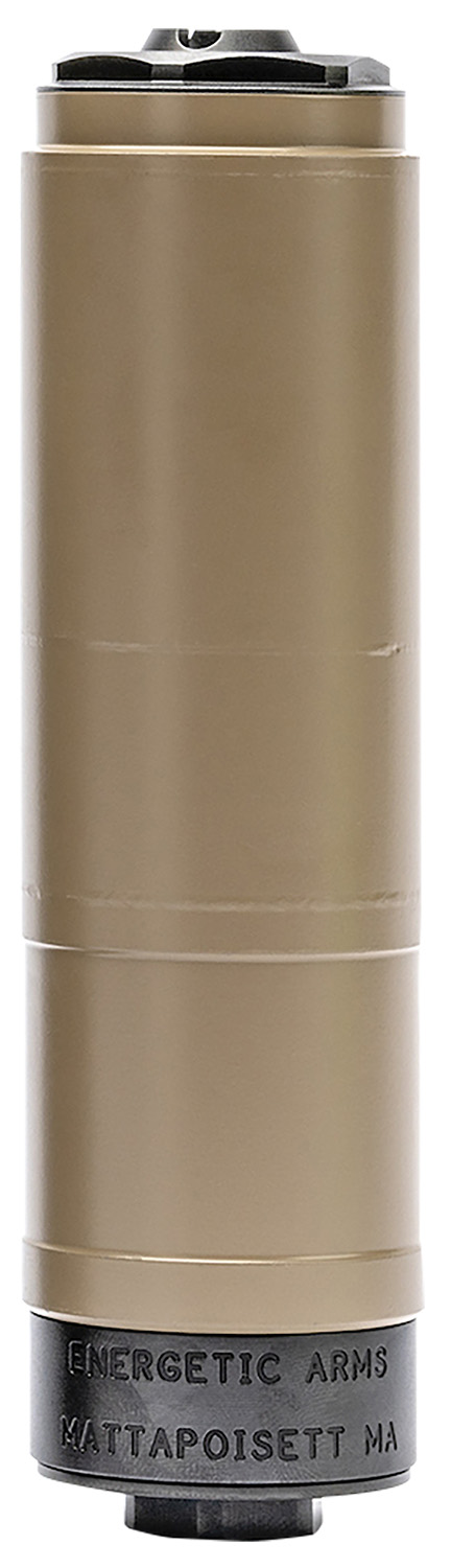 Energetic Armament EA16 Ferox Suppressor 5.56mm 1/2x28 FDE Cerakote
