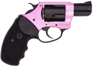 Charter Arms Pink Lady .38 Special 2 in Double-Action-Only Revolver, 5 Rounds Black/Pink