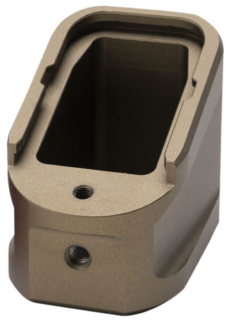 Strike Industries Extended Mag Plate for Glock G17 (9mm) / G22 (.40) Flat Dark Earth 6061-T6 Aluminum