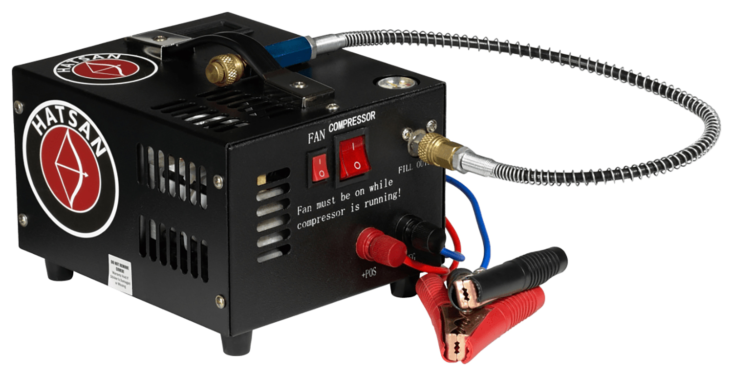 Hatsan USA HA91005 TactAir Spark PCP Compressor 4500 PSI (310 BAR) Max Black