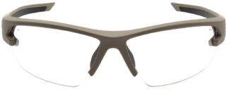 Pyramex VGST1410T Semtex 2.0 Safety Glasses, Clear Anti-Fog Lens, Tan Frame