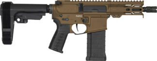 CMMG Banshee MK4 5.7x28mm Semi-Auto AR15 Pistol, 5 in, 40+1, Midnight Bronze Cerakote