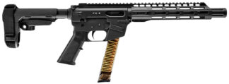 Freedom Ordnance FX-9 Semi-Auto 9mm 10 in Barrel, 31+1, Black Anodized Aluminum