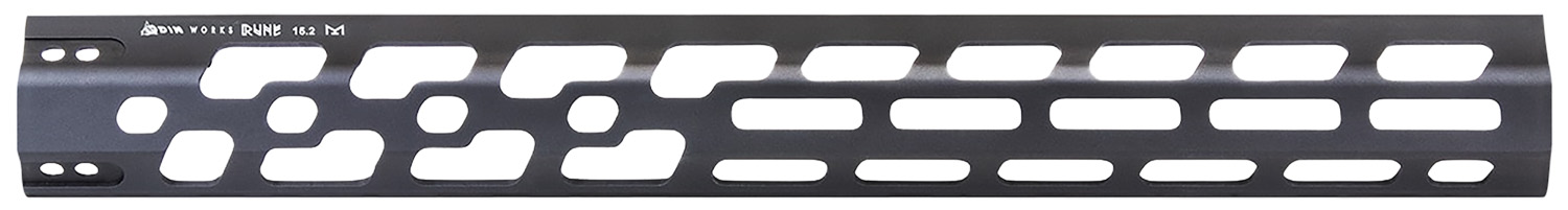 Odin Works RUNE Forend 15.2 in M-LOK Free-Float Handguard, Black Aluminum