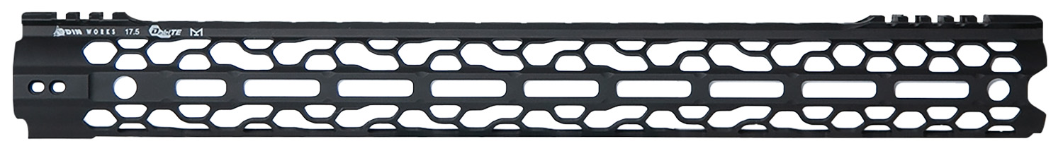 Odin Works O2 Lite AR-10 M-LOK Forend 17.5 in, Hard Anodized Black Aluminum