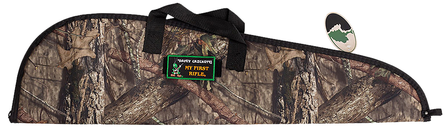 Davey Crickett Crickett Youth Soft Rifle Case with Mossy Oak Padding and Scope