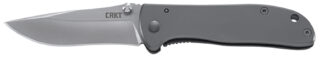 Columbia River Drifter 6450S EDC 2.88 in Drop Point Folding Knife, Satin 8Cr14MoV Blade