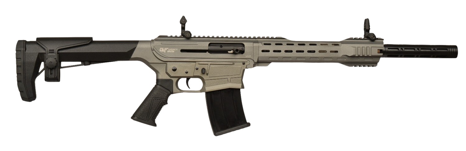 GForce Arms GF25 12 Gauge Semi-Auto 5+1 Rounds Tungsten Grey