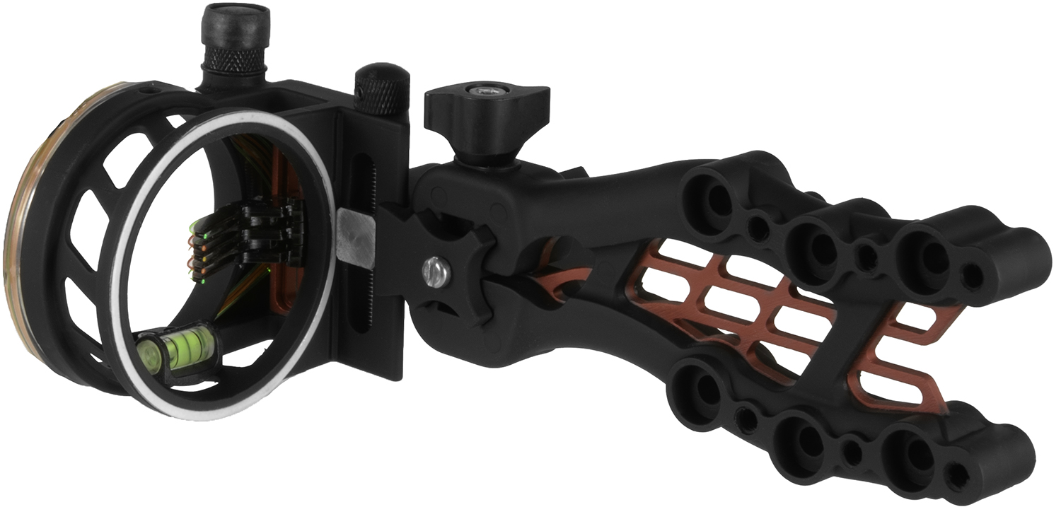 Truglo TG7415B 5-Pin Carbon Hybrid Standard Adjustable Gun Sights