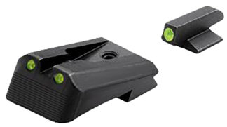 Kimber ML11219 Tactical Wedge Fixed Night Sights, Green Tritium, Black Outline Front/Rear