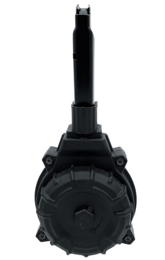 ProMag DRMA77 9mm 50-Round Black Polymer Drum Magazine for S&W Shield Plus
