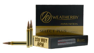 Weatherby Select Plus 338 WBY RPM 185 gr TTSX Boat Tail 20 Rounds