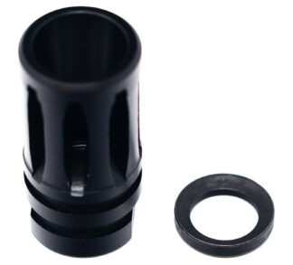 Faxon Firearms A2 Flash Hider 30 Cal, Black Nitride Finish, 5/8x24 Thread