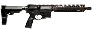 Daniel Defense MK18 Pistol .223 Rem/5.56 NATO 10.3 in Black Threaded Barrel Picatinny Rail SBA3