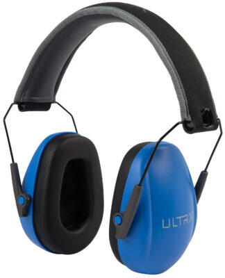 Allen Company 4175 ULTRX Slim Profile Youth Passive Over-the-Head Earmuffs (Blue/Black)