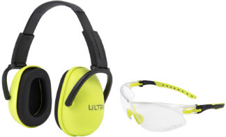 Allen ULTRX Sound Blocker Youth Ear & Eye Protection Combo 23 dB
