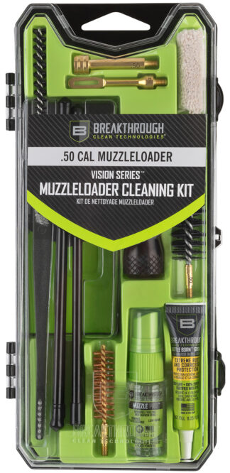 Breakthrough Clean Vision Series Cleaning Kit .50 Cal, Multi-Color