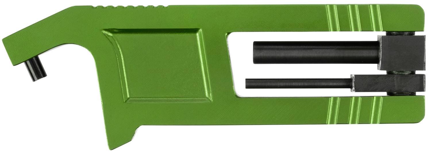 Breakthrough Clean Technologies Glock Tool 3-in-1 Magazine Base Plate, Front Sight, Pin Tool Black/Green