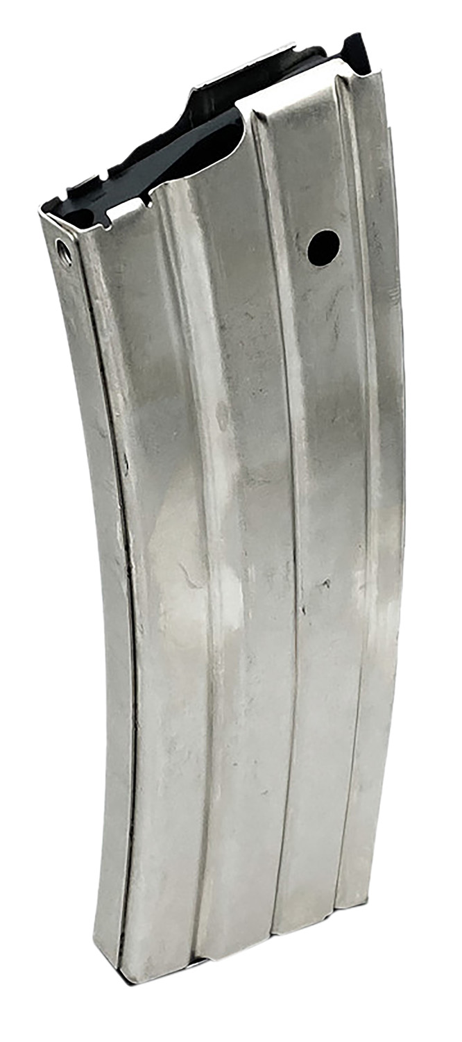 ProMag Ruger Mini-14 30-Round .223 Rem/5.56 NATO Silver Nickel-Plated Magazine