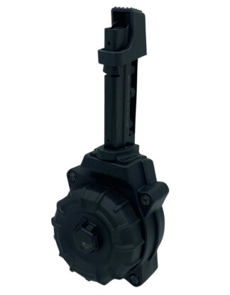 ProMag DRM-A114 9mm 30-Round Drum Magazine, Black Polymer