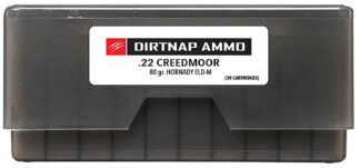 Fierce Firearms Dirtnap .22 Creedmoor 80 gr Extremely Low Drag-Match Ammunition, 20 Rounds