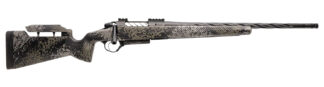 Seekins Precision 0011710257-F Havak PH3 7mm Rem Mag 26" Black Fluted Threaded Barrel, Black Picatinny Rail Steel Receiver, Adj Cheek Riser Mountain Shadow Synthetic Stock