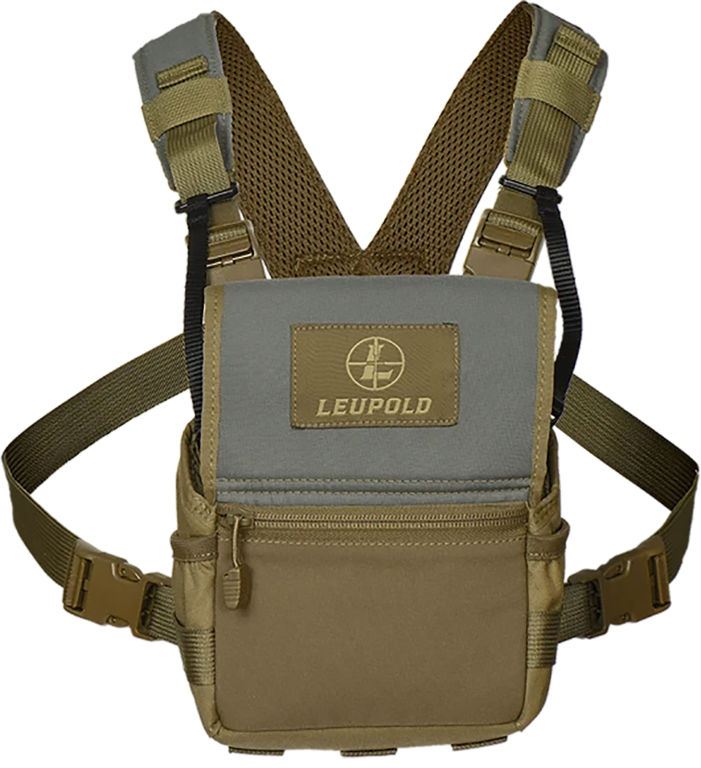 Leupold Pro Guide Binocular Harness 2 Shoulder Mount, Tan/Gray