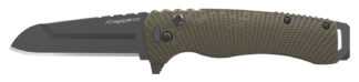 Outdoor Edge XD1 Razor XD130AC 3 in 420J2 SS Folding Sheepsfoot/Utility Knife Heavy Duty Tan