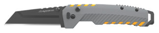 Outdoor Edge Razor XD2 Folding Plain Knife 3 in 420J2 SS Blade Gray/Yellow
