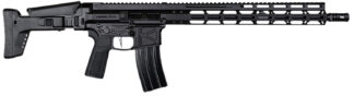 Global Ordnance LLC 197892003223 Monolithic 5.56 NATO 16" Barrel, M-LOK Handguard, Modular Black Stock, Black Polymer Grip