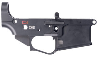 Patriot Ordnance Factory P-415 Gen 4 Stripped Lower Receiver, Black Hardcoat Anodized Aluminum