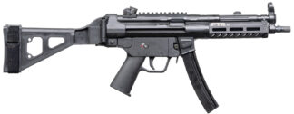 PTR 9CT BR 9mm Luger 30+1 8.86" Black Nitride 3-Lug Threaded Barrel, M-LOK Handguard, Black Parkerized Aluminum Picatinny Rail Receiver, SB Tactical Brace
