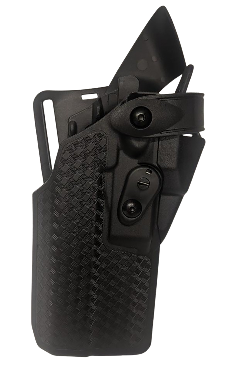 Safariland 7360RDS 7TS Mid-Ride Holster with Red Dot Optic, ALS Retention, Right Hand, Black Basketweave