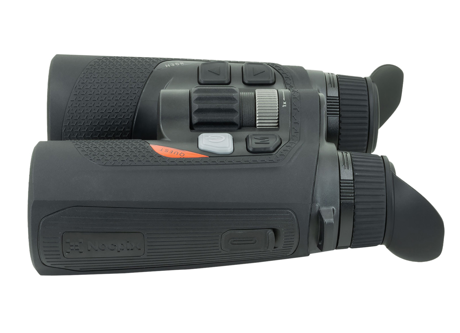 NOCPIX Quest H35R Thermal Rangefinding Binocular 3x, 35mm, Matte Black