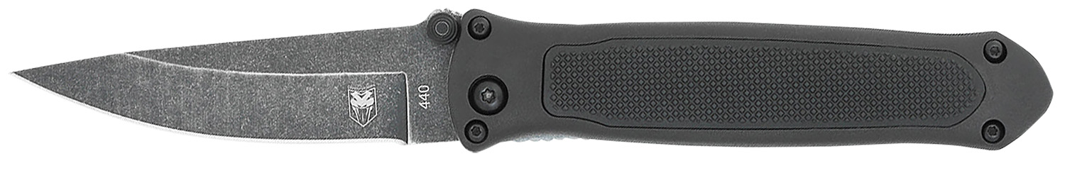 Cobratec Knives Quick Strike Hidden Release Automatic Folding Knife, 3.25" 440 SS Blade