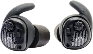 Walkers Isolator Electronic Ear Plugs 25 dB Noise Reduction In-the-Ear Black