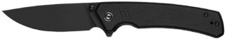 CIVIVI Merit C24012-1 3.28 in Blade 14C28N Steel Folding Knife - Black Textured G10