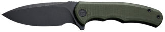 CIVIVI Mini Praxis Flipper Liner Lock Knife 2.98" D2 Blade OD Green G10