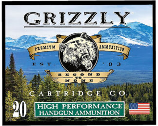 Grizzly Ammo GC38SP+P9 .38 Special +P 148 gr FMJ Flat Point (20 Rounds)